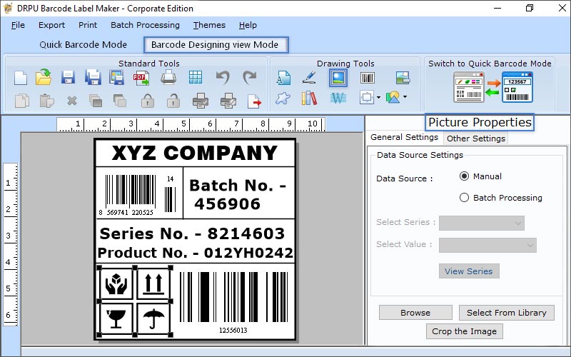 Barcode Assets Label Printing Software Windows 11 download