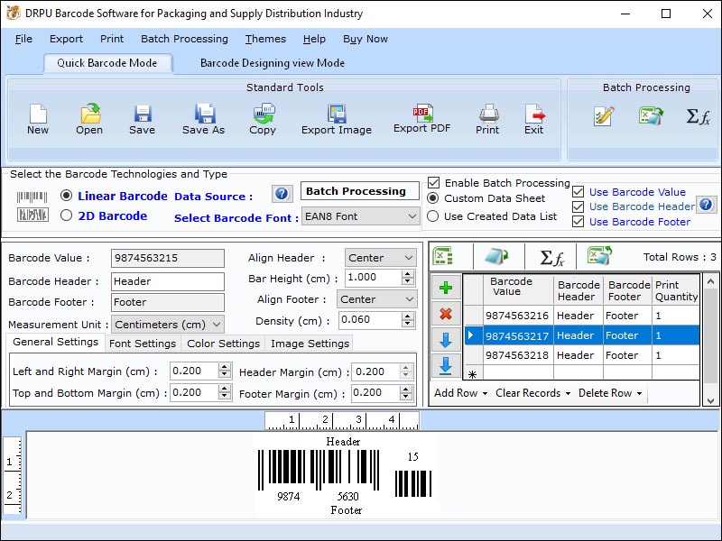 Screenshot of Product Distribution Sticker Maker 9.2.3.2