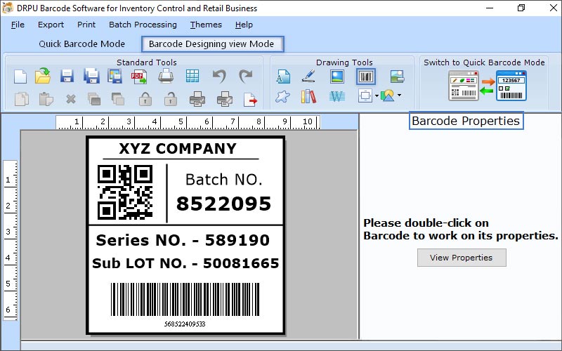 Retail Logistics Barcode Maker Software