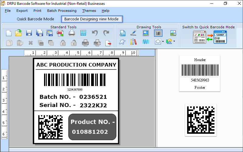 Warehouse Logistics Label Maker