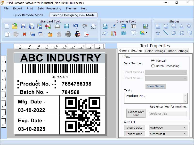 Warehousing Label Designing Software
